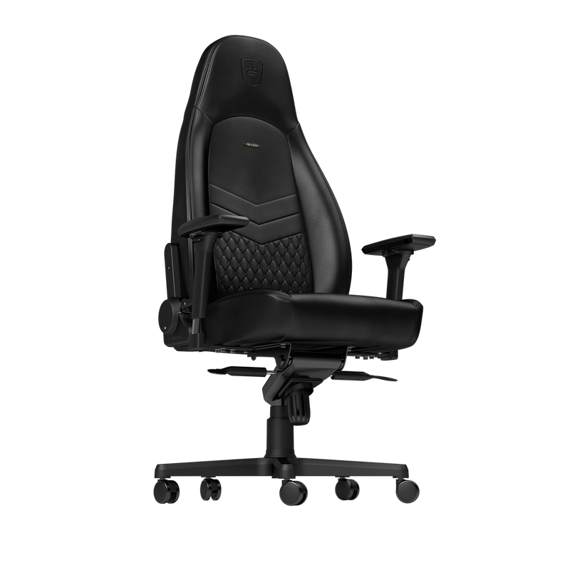 Noblechairs ICON Leather Black - Front